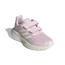 adidas Junior Tensaur Run Trainers in White pink