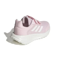 adidas Junior Tensaur Run Trainers in White pink