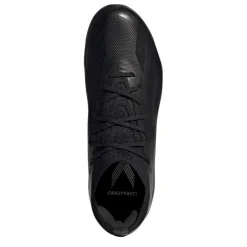 adidas Junior X Crazyfast.1 FG Football Boots in Black