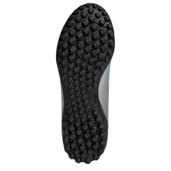 adidas Junior X Crazyfast Messi.4 Turf Football Boots in Silver