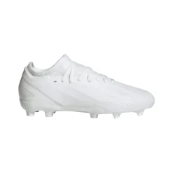 adidas Junior X Crazyfast.3 FG Football Boots in White