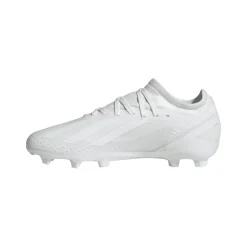 adidas Junior X Crazyfast.3 FG Football Boots in White