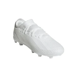 adidas Junior X Crazyfast.3 FG Football Boots in White