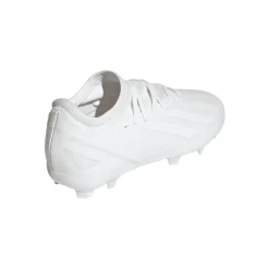 adidas Junior X Crazyfast.3 FG Football Boots in White