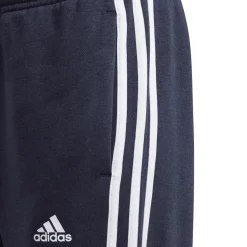 adidas Juniors Essentials 3-Stripes Fleece Joggers in inkwell