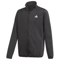 adidas Juniors Essentials Tracksuit in Black-White