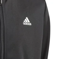 adidas Juniors Essentials Tracksuit in Black-White