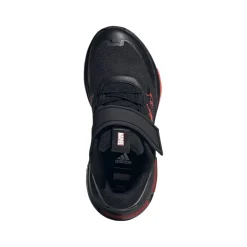 adidas Juniors Marvels Spider-Man Racer Shoes in Black
