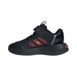 adidas Juniors Marvels Spider-Man Racer Shoes in Black