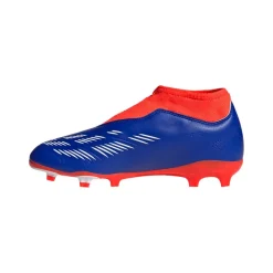adidas Juniors Predator League Laceless FG Football Boots in Blue