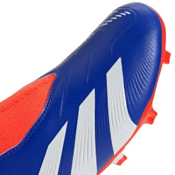adidas Juniors Predator League Laceless FG Football Boots in Blue