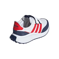 adidas Juniors Run 70s Trainers in White blue red