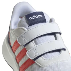 adidas Juniors Run 70s Trainers in White blue red