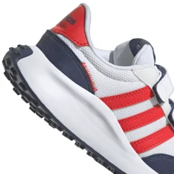 adidas Juniors Run 70s Trainers in White blue red