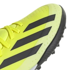 adidas Juniors X Crazyfast League Turf Football Boots in yellow black