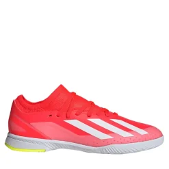 adidas Juniors X Crazyfast League Indoor Football Boots in Red