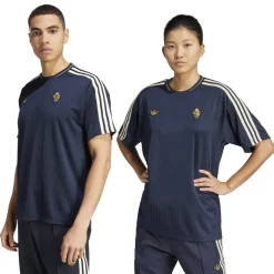 adidas Juventus 2025 Icon Retro Shirt Adults in Blue