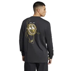 adidas Juventus Graphic T-Shirt Adults in Black