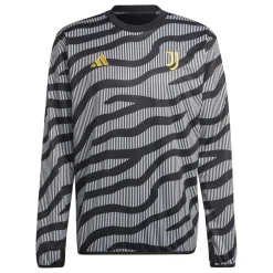 adidas Juventus Pre Match Top Adults in Black
