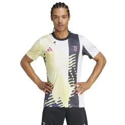 adidas Juventus Prematch Shirt 2024 2025 Adults in Yellow