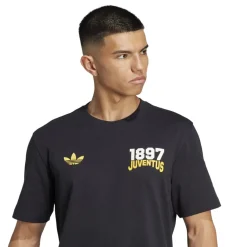 adidas Juventus Vrct T-Shirt Adults in Black