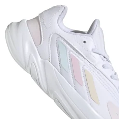 adidas Kids Ozelia Trainers in White pink