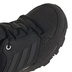 adidas Kids Terrex Hyperhiker Low Hiking Shoes in Black Grey