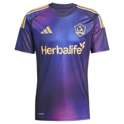 adidas La Galaxy Away Shirt 2025 2026 Adults in Blue