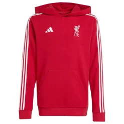 adidas Liverpool Hoodie Juniors in Red