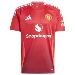 adidas Manchester United Home Shirt 2024 2025 Adults in Red
