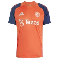 adidas Manchester United Training Shirt 2024 2025 Adults in Red