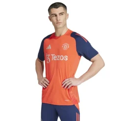 adidas Manchester United Training Shirt 2024 2025 Adults in Red