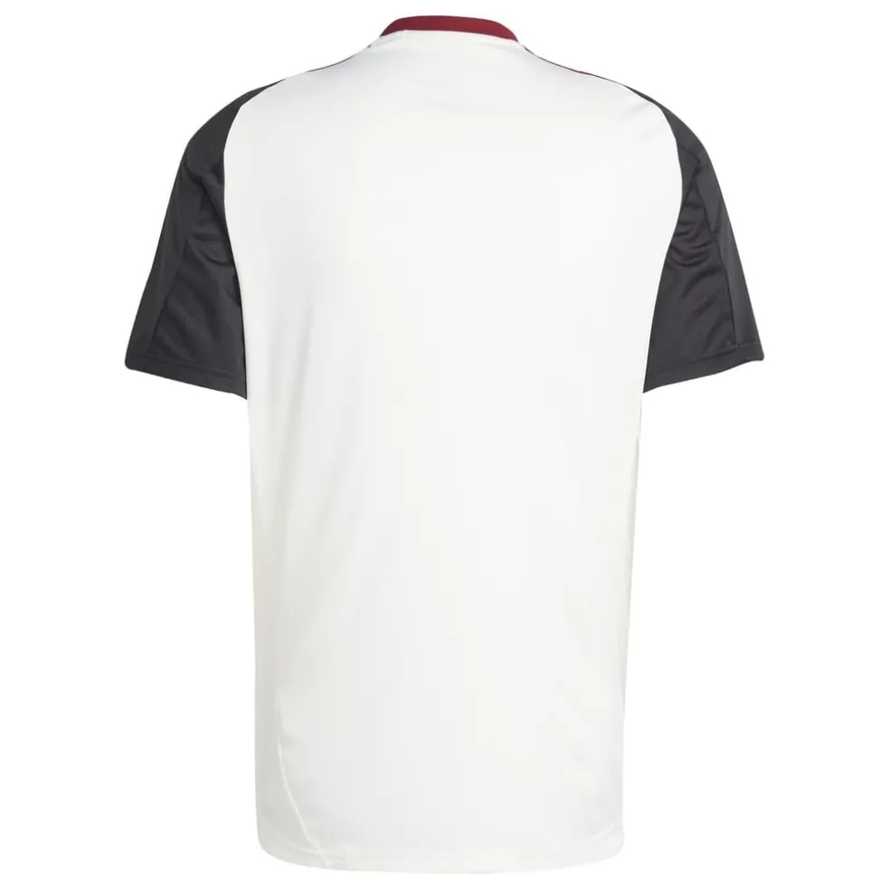 adidas Manchester United Training Shirt 2024 2025 Adults in Beige