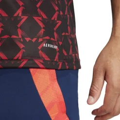 adidas Manchester United Pre Match Shirt 2024 2025 Adults in Black