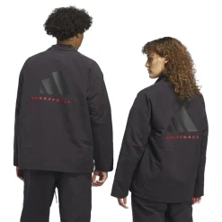 adidas Mens Adi Bb Jacket Tracksuit Top in Black