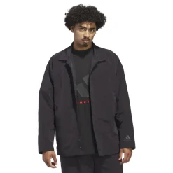 adidas Mens Adi Bb Jacket Tracksuit Top in Black