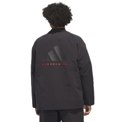 adidas Mens Adi Bb Jacket Tracksuit Top in Black