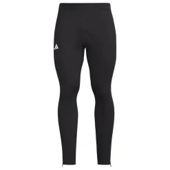 adidas Mens Adizero Essentials Running Long Leggings in Black