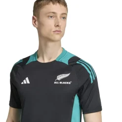 adidas Mens All Blacks Performance T-Shirt in Black