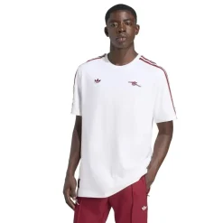 adidas Mens Arsenal Terrace Icon T-Shirt in White