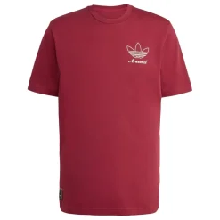 adidas Mens Arsenal Terrace Icons Graphic T-Shirt in Red