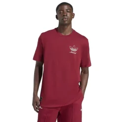 adidas Mens Arsenal Terrace Icons Graphic T-Shirt in Red