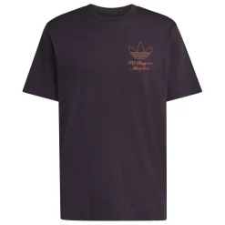 adidas Mens Bayern Icons Graphic T-Shirt in Black