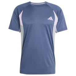 adidas Mens Climacool Colorblock T-Shirt in Blue
