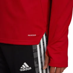 adidas Mens Condivo 21 Primeblue Presentation Track Top in red white