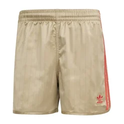 adidas Mens David Beckham Originals 3 Stripes Shorts in Beige
