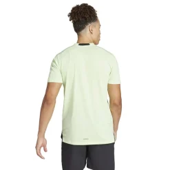 adidas Mens D4t Tee Gym Top in Green