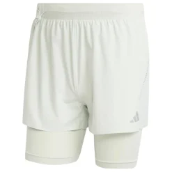 adidas Mens Hr 2in1 Sho Gym Shorts in Green