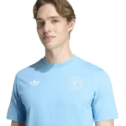 adidas Mens Inter Miami Og T-Shirt in Blue