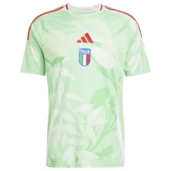 adidas Mens Italy Away Shirt 2025 in Green